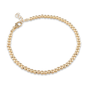 Gold Bead Bracelet