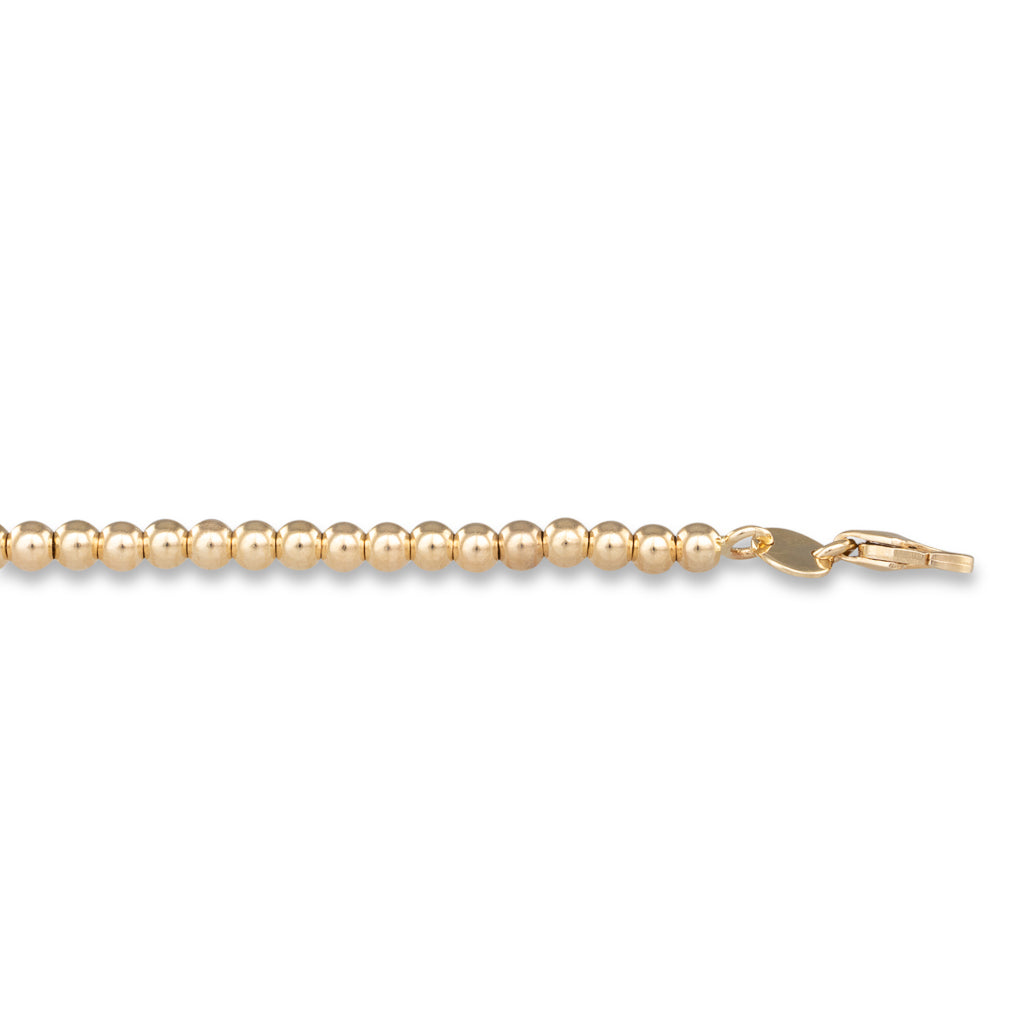 Gold Bead Bracelet
