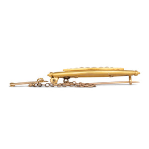 Antique Seed Pearl Brooch