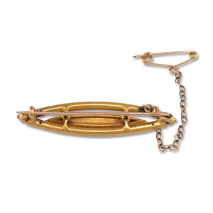Antique Seed Pearl Brooch