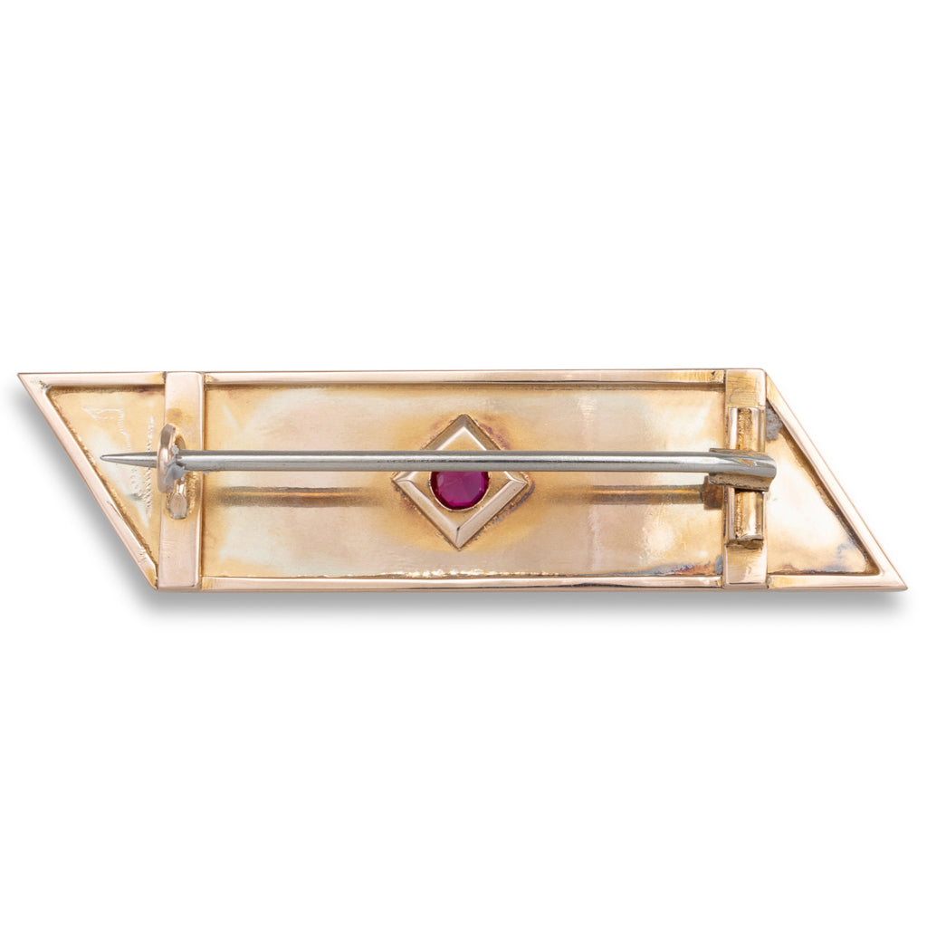 Antique Australian Gold Brooch