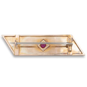 Antique Australian Gold Brooch