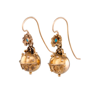 Antique Ball Earrings