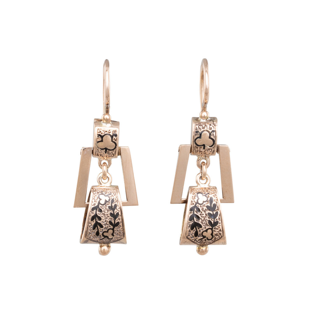 Antique Gold Earrings