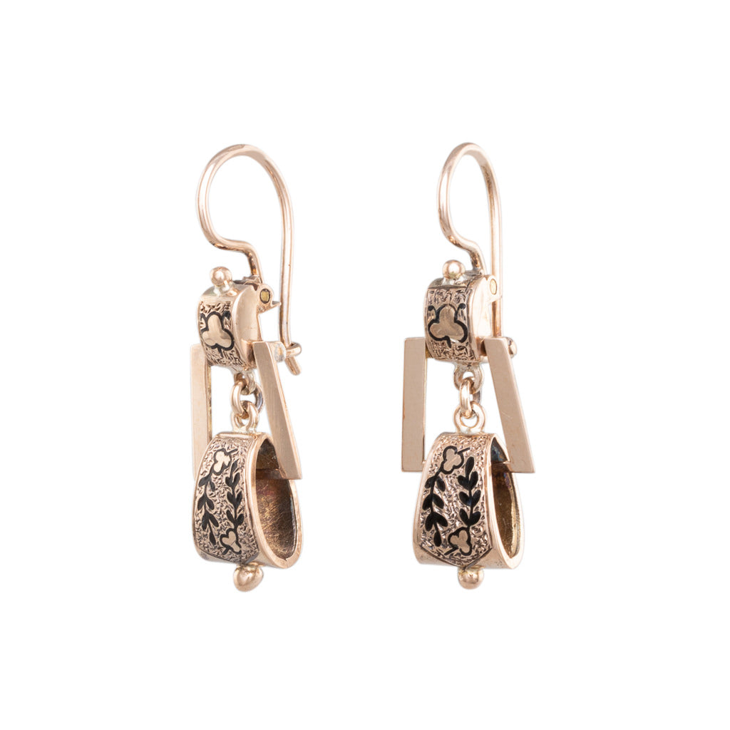 Antique Gold Earrings