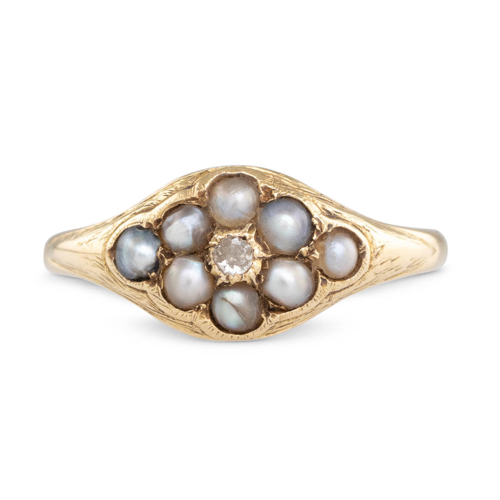 Gold Mourning Ring