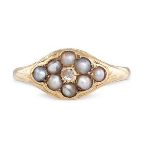 Gold Mourning Ring