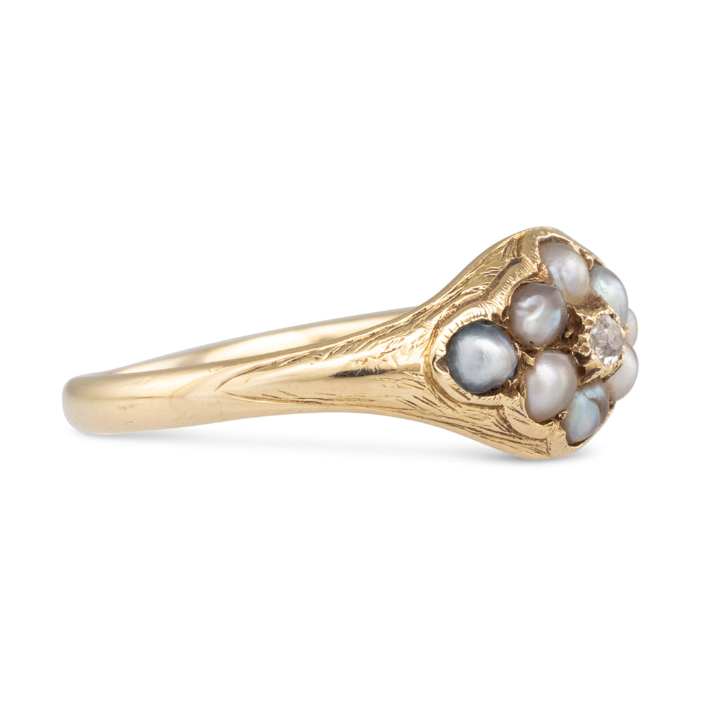 Gold Mourning Ring