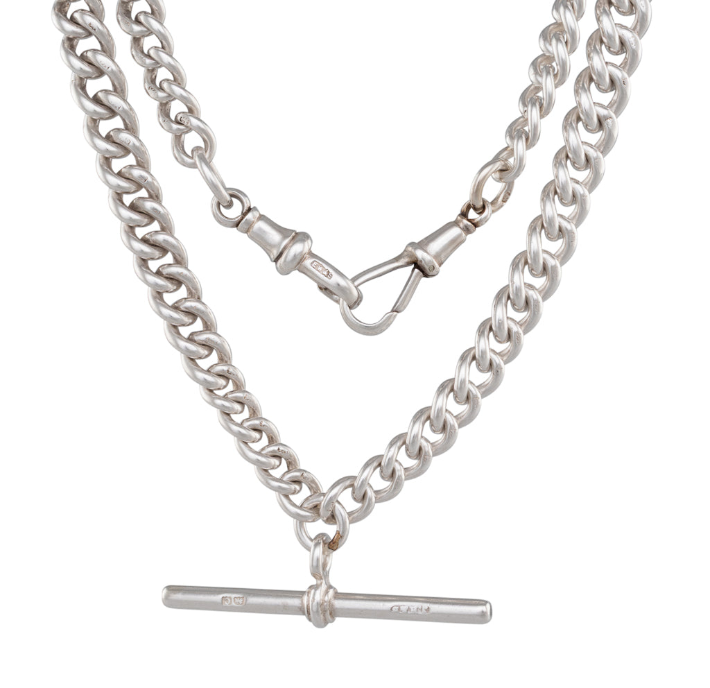 Silver Albert Chain