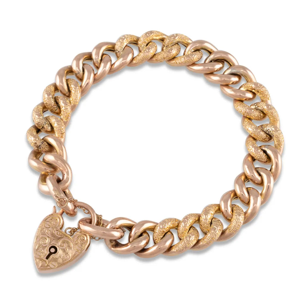 Antique Curb Link Bracelet