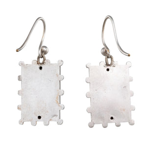 Victorian Silver Drop Earrings