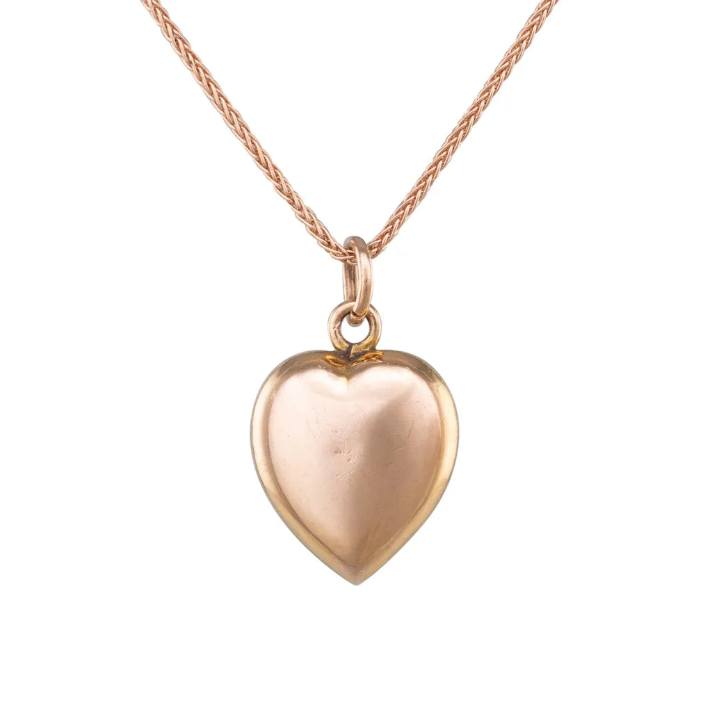 Antique Gold Heart