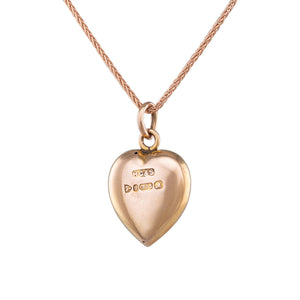 Antique Gold Heart