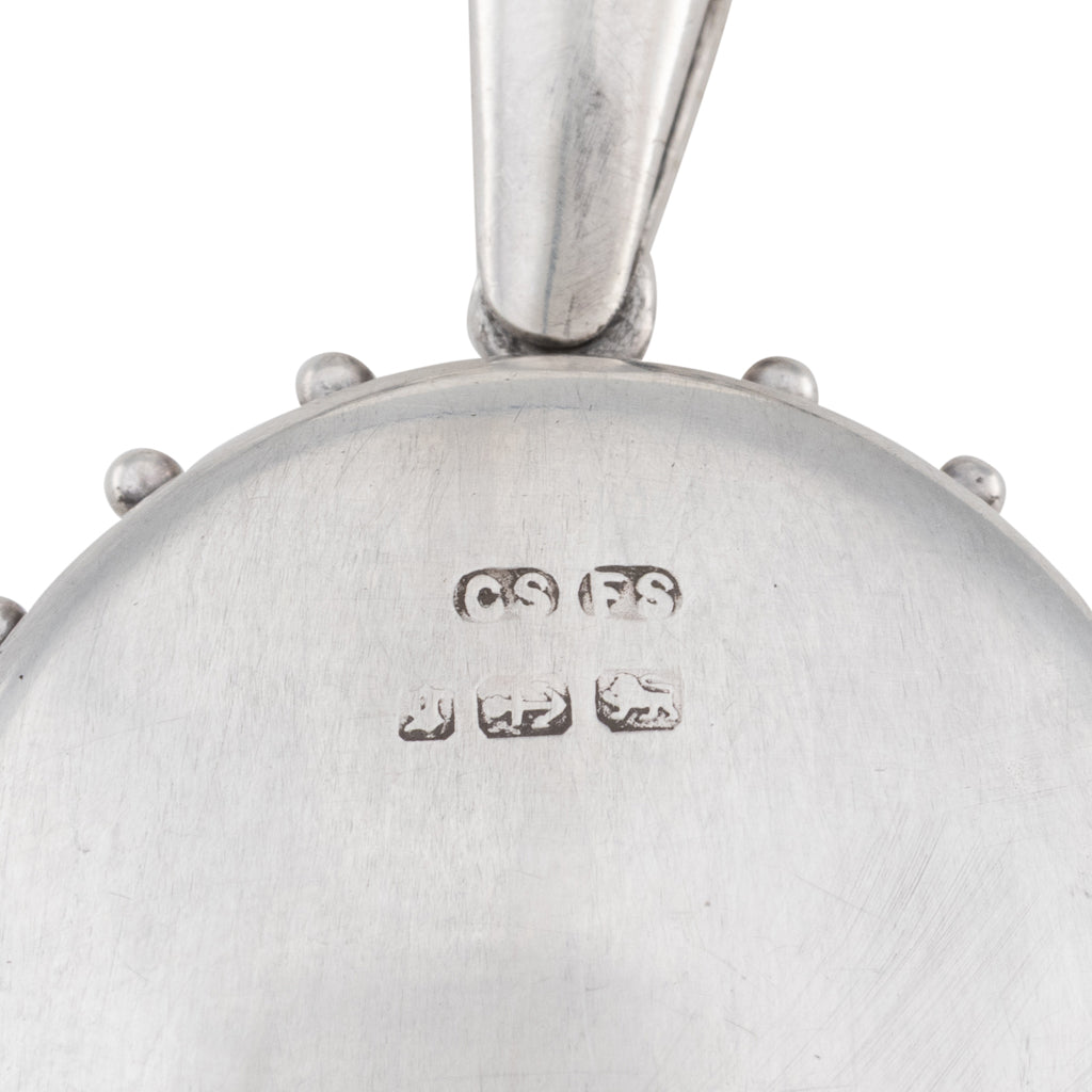 A Silver Necklace & Locket