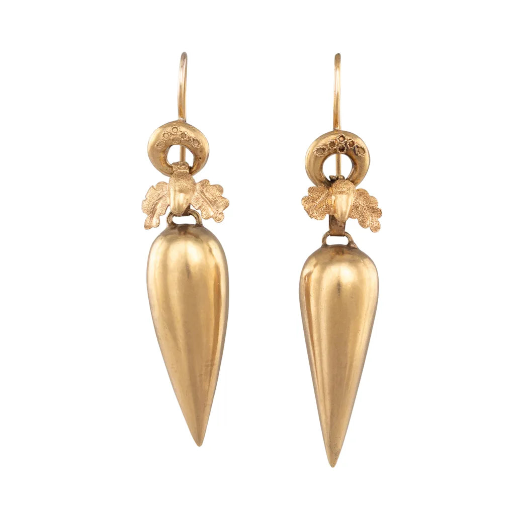 Etruscan Revival Drop Earrings
