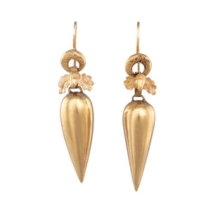 Etruscan Revival Drop Earrings