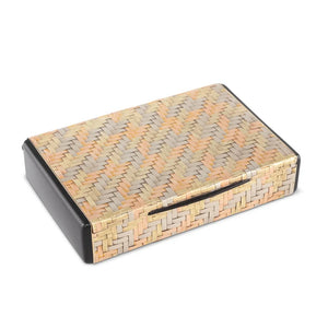 Cartier Woven Gold Case