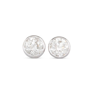 Diamond Stud Earrings 1.84ct