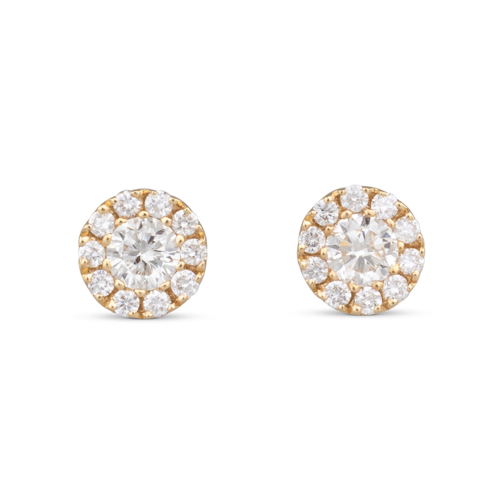 Diamond Cluster Studs