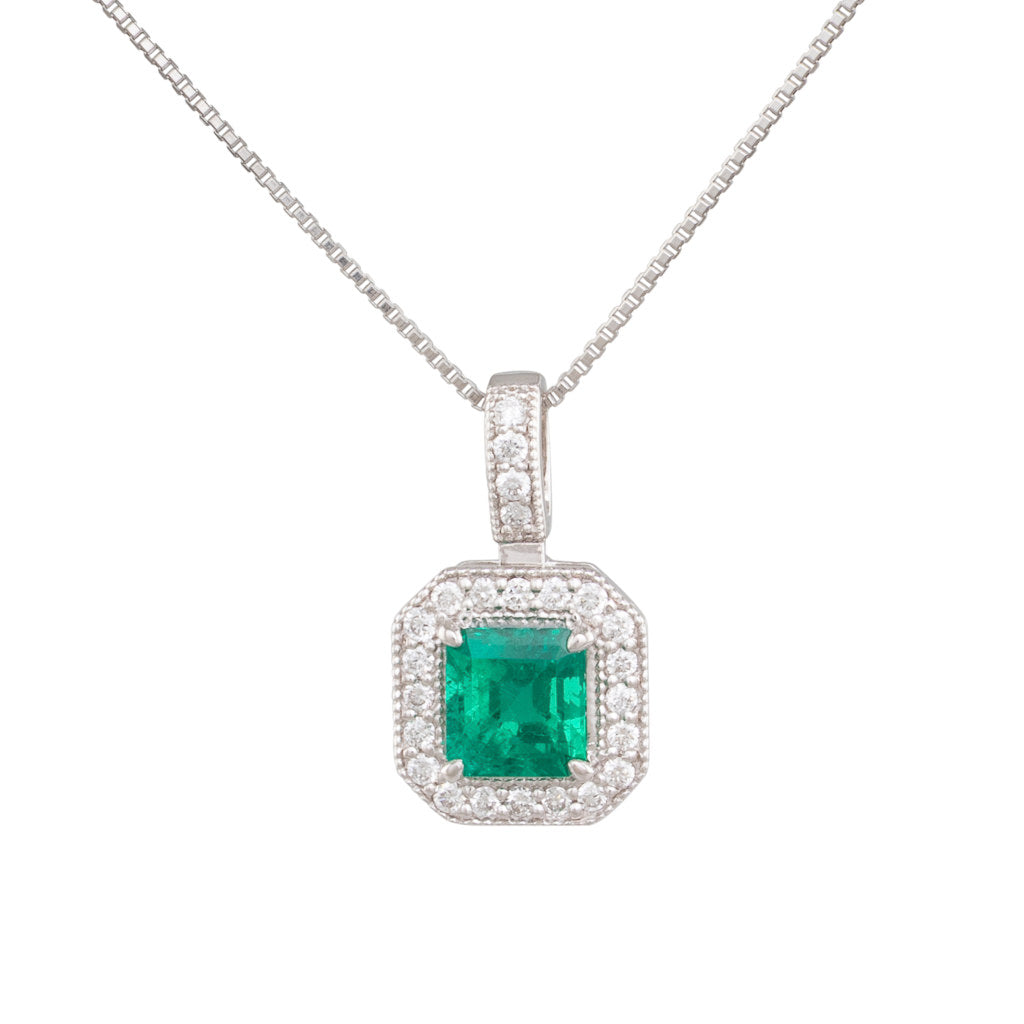 Colombian Emerald Pendant