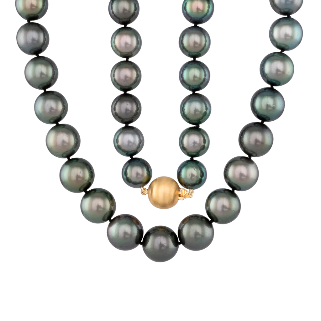 10-12mm Tahitian Pearl Strand