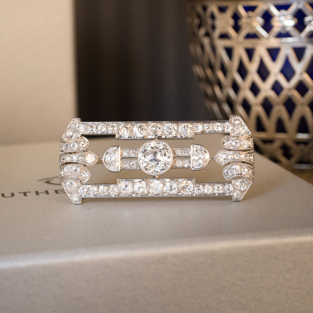 Antique Diamond Brooch