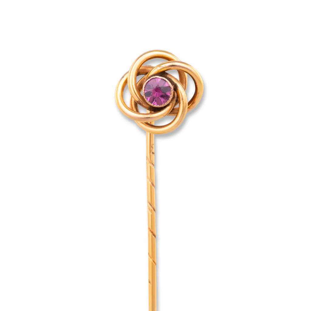 Garnet Stick Pin