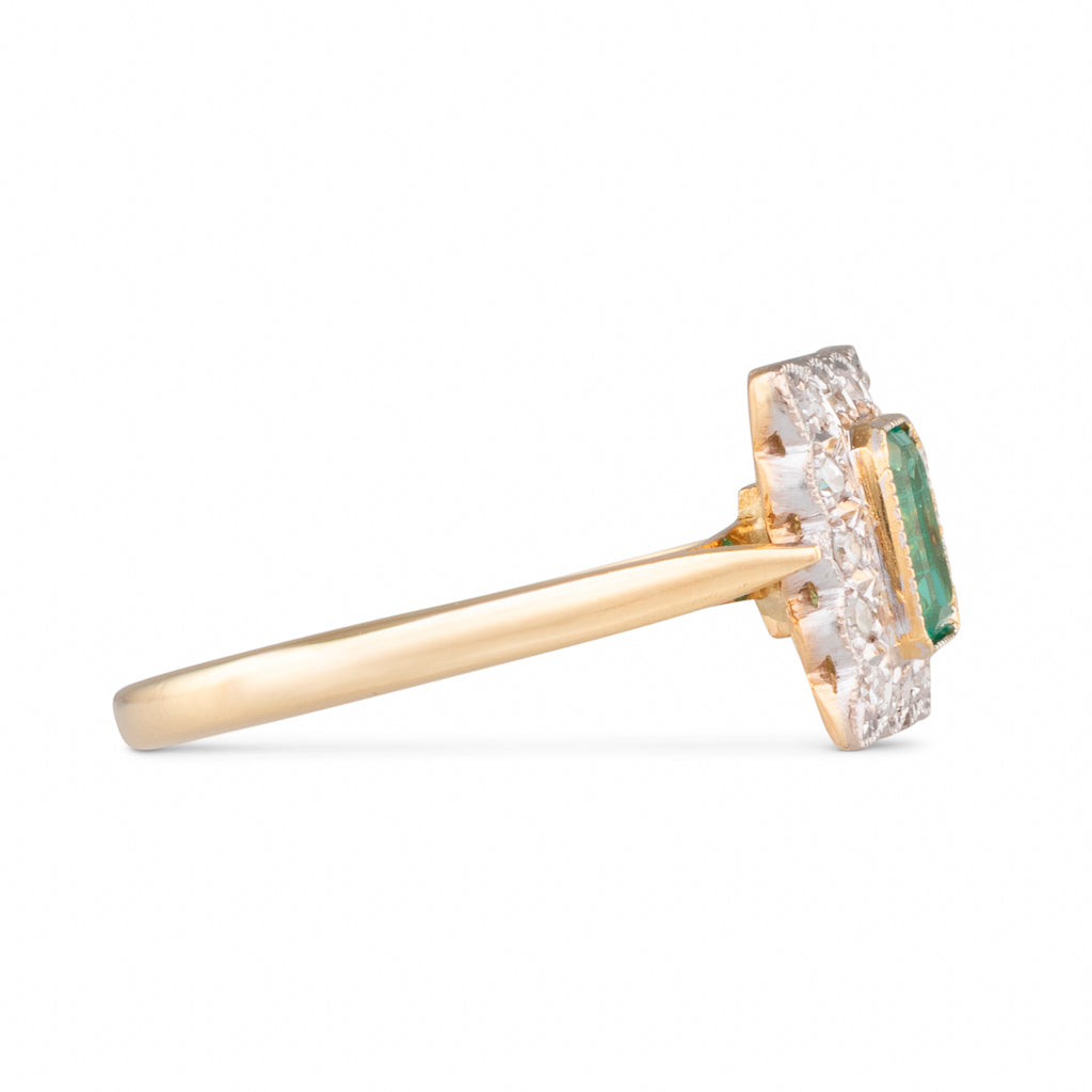 Emerald & Diamond Ring