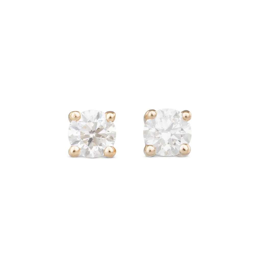Diamond Studs Totalling 0.40ct