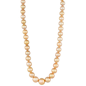 Semi-Round Gold South Sea Strand