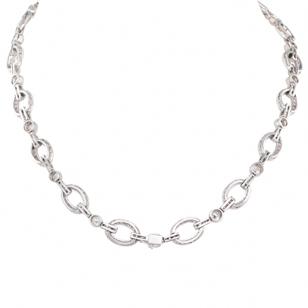 Art Deco Diamond Necklace