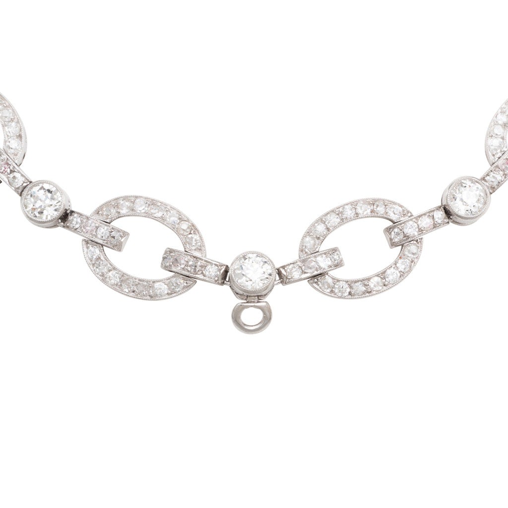 Art Deco Diamond Necklace