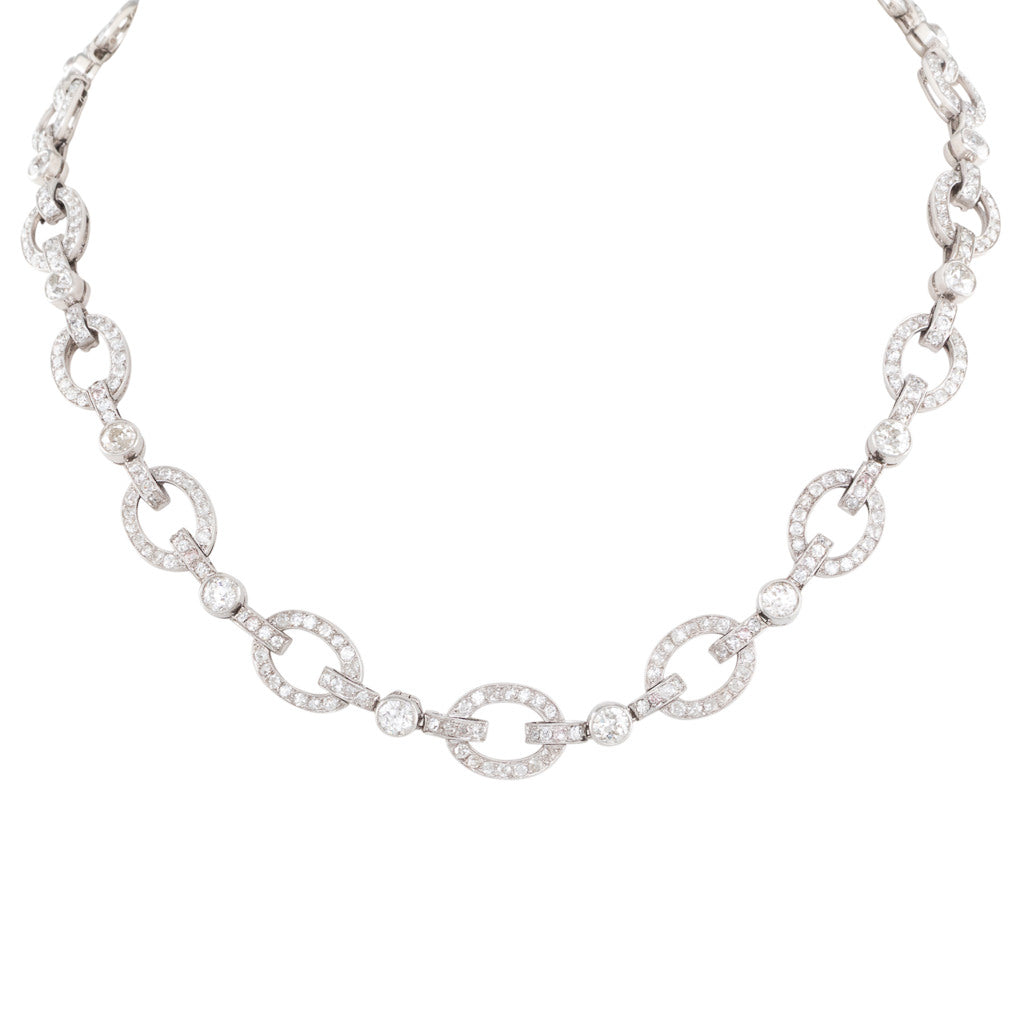Art Deco Diamond Necklace