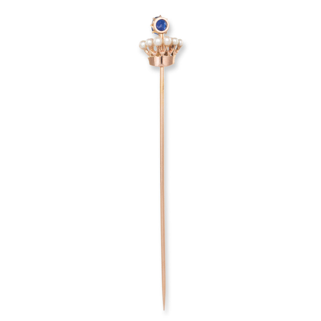 Antique Crown Stick Pin