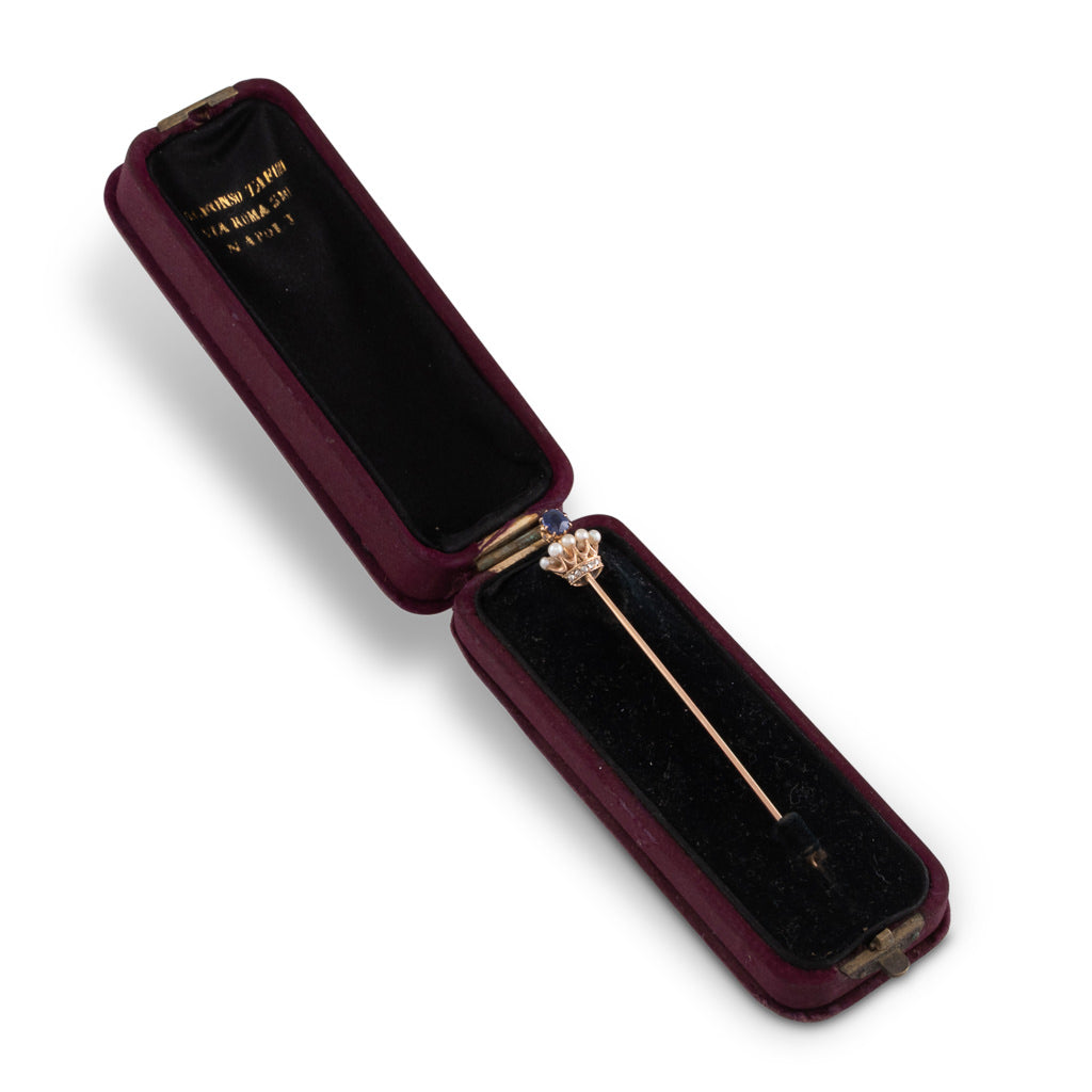 Antique Crown Stick Pin