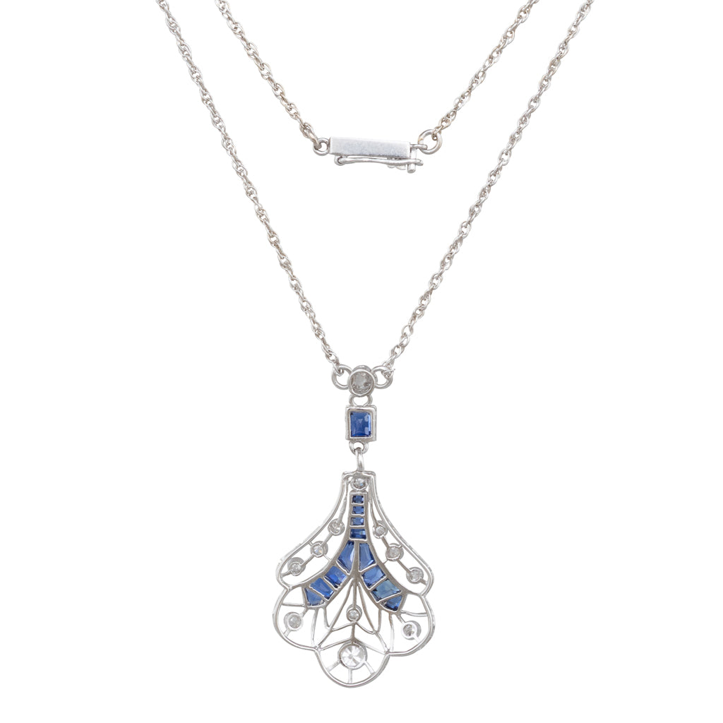 Art Deco Diamond Pendant