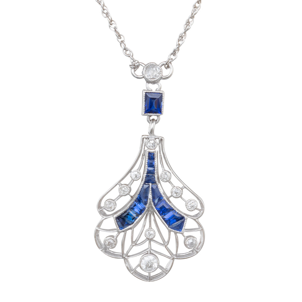 Art Deco Diamond Pendant