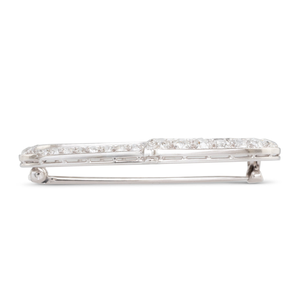 Art Deco Diamond Brooch