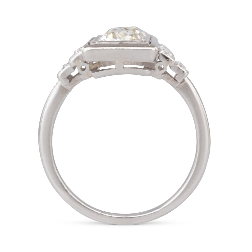 French Art Deco Diamond Ring