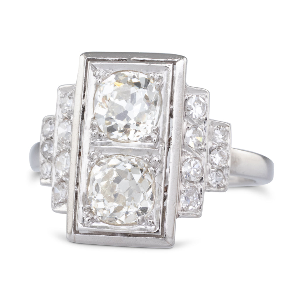 French Art Deco Diamond Ring