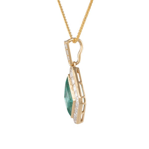 Zambian Emerald Pendant
