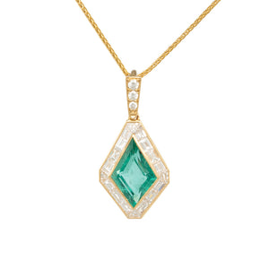 Zambian Emerald Pendant