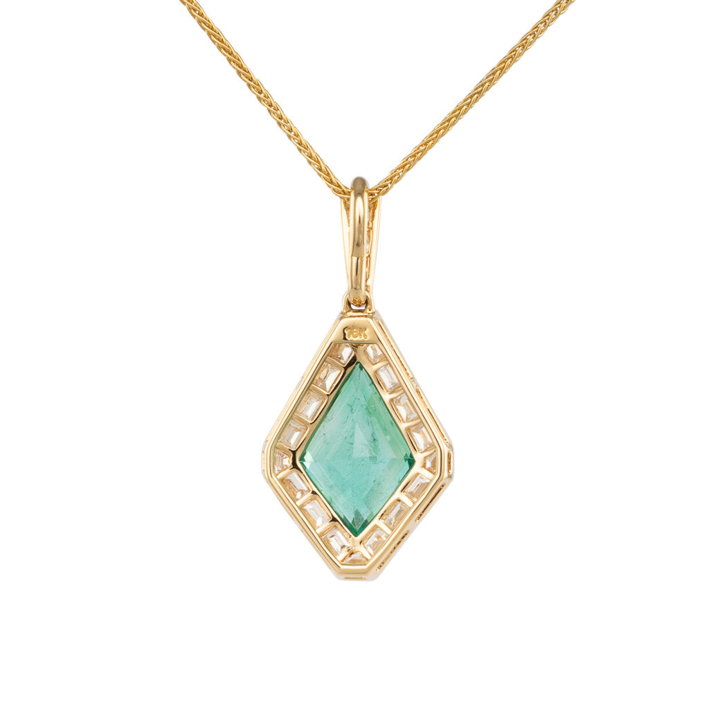 Zambian Emerald Pendant