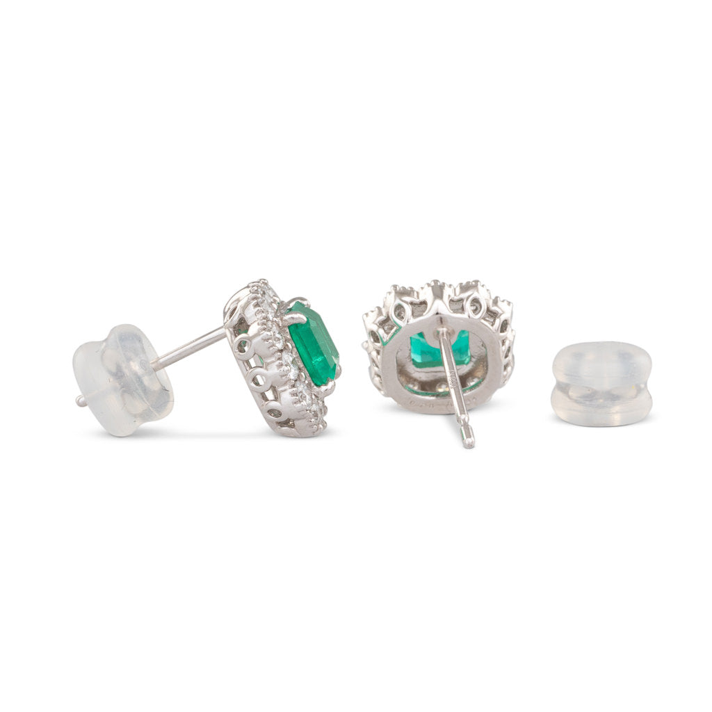 Colombian Emerald Earrings