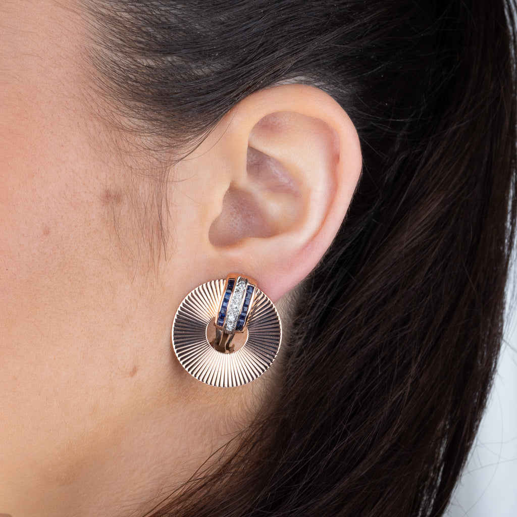 Retro Clip on Earrings