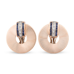 Retro Clip on Earrings