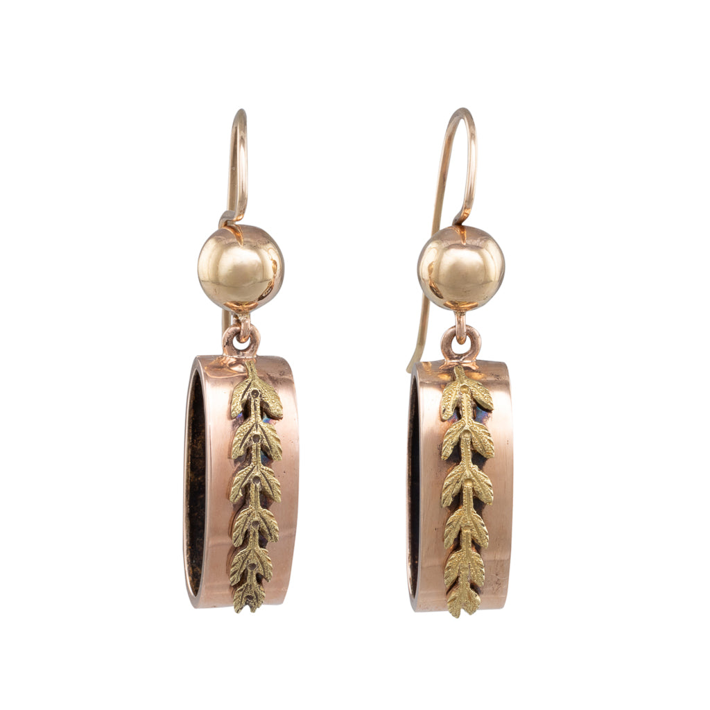 Antique Two Tone Earrings