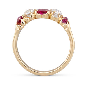 Antique Ruby & Diamond Ring