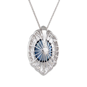 6.57ct Sapphire Pendant