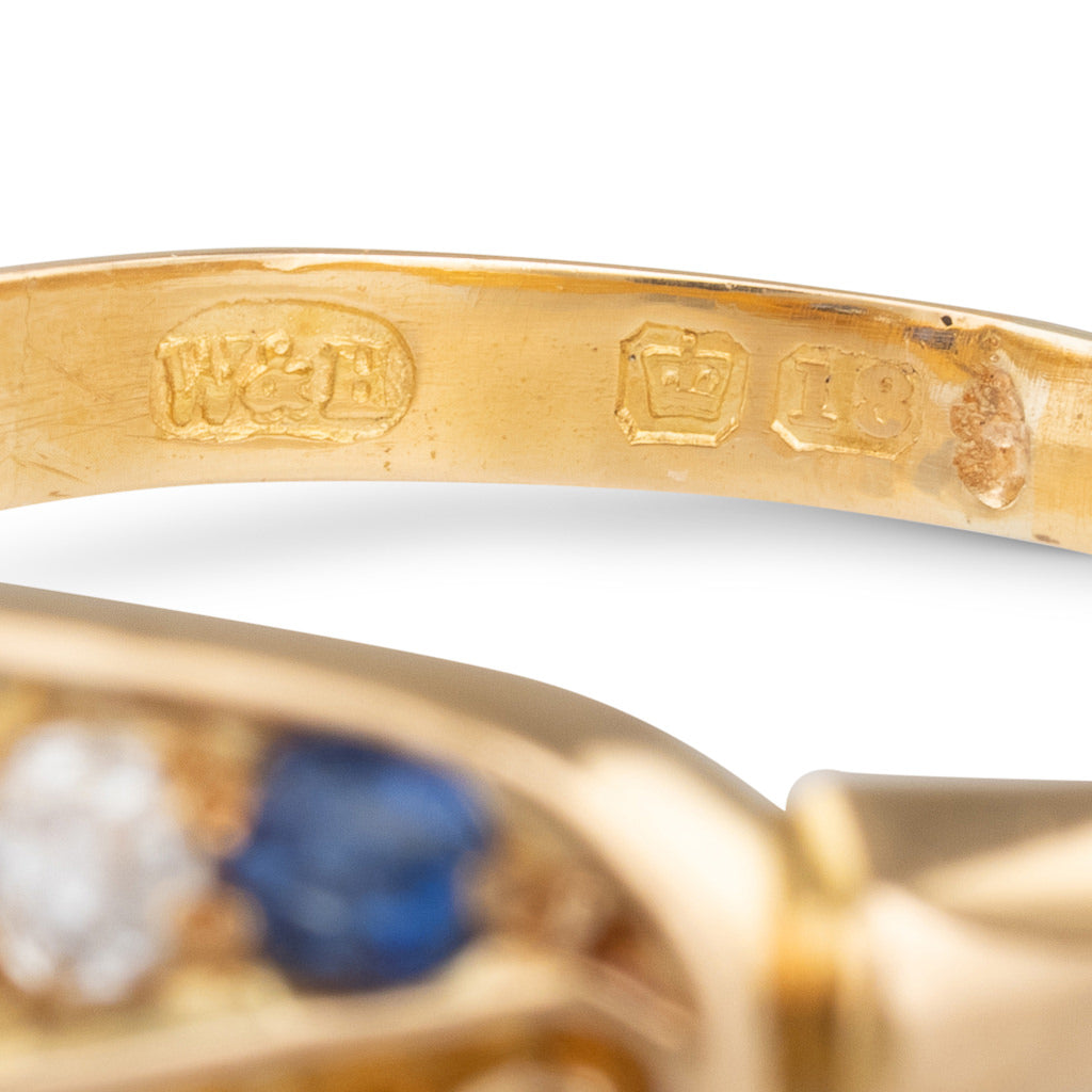 Sapphire and Diamond Ring